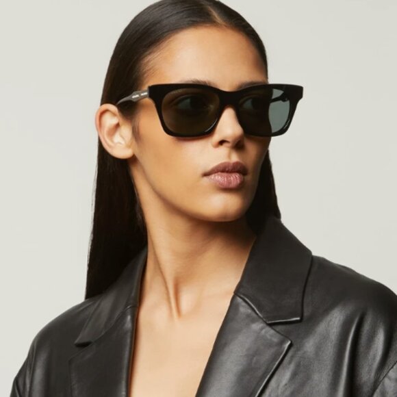 NEW GUCCI GG1299S 001 WOMEN'S BLACK CAT EYE SUNGLASSES BLACK GUCCI - Picture 3 of 9